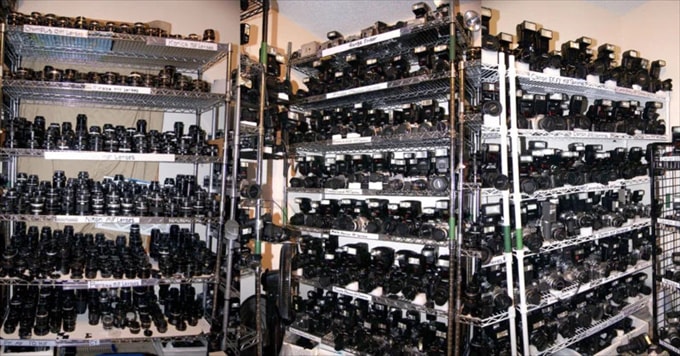 Bộ sưu tập 1.750 máy ảnh & lens đang được rao bán trên eBay với giá $65.000