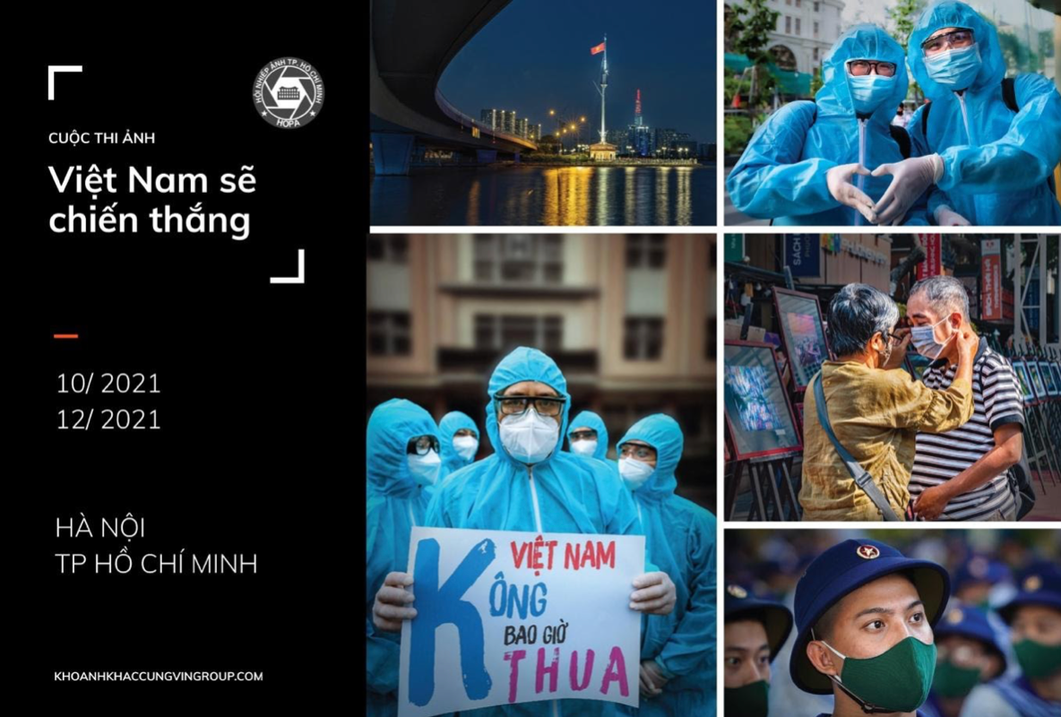 Hội Nhiếp ảnh thành phố Hồ Chí Minh phát động Cuộc thi ảnh "VIỆT NAM SẼ CHIẾN THẮNG"