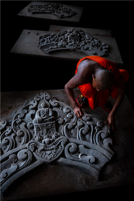 Họa tiết kiến trúc Khmer  -  - Đinh Công Tâm (Sóc Trăng)