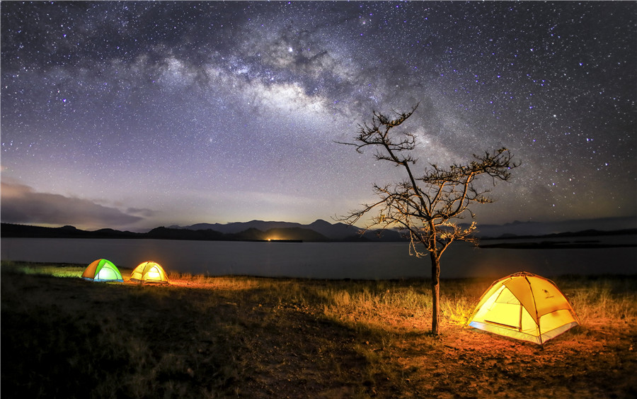 Đêm trại hồ Sông Hinh - Huỳnh Lê Viễn Duy (Phú Yên)