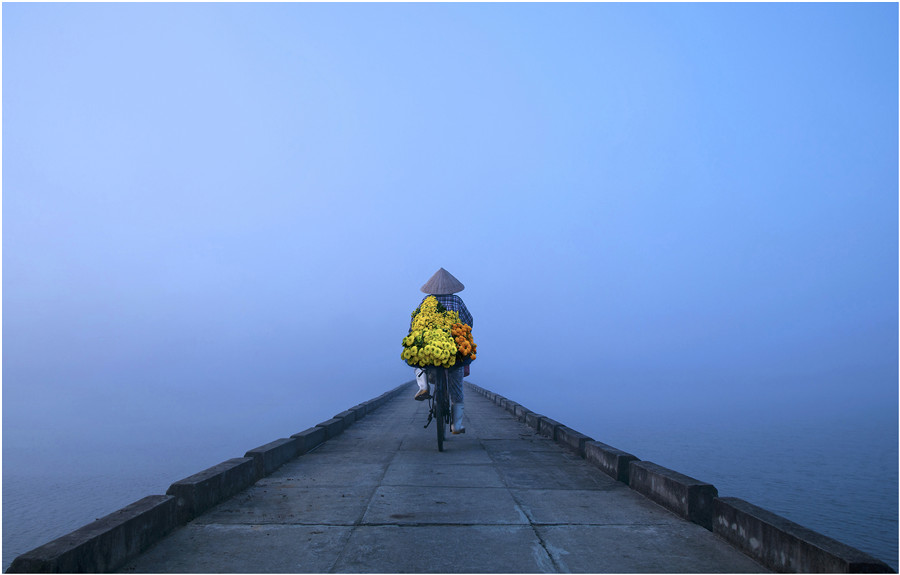 Con đường trong sương - - Huỳnh Hà - Quảng Nam