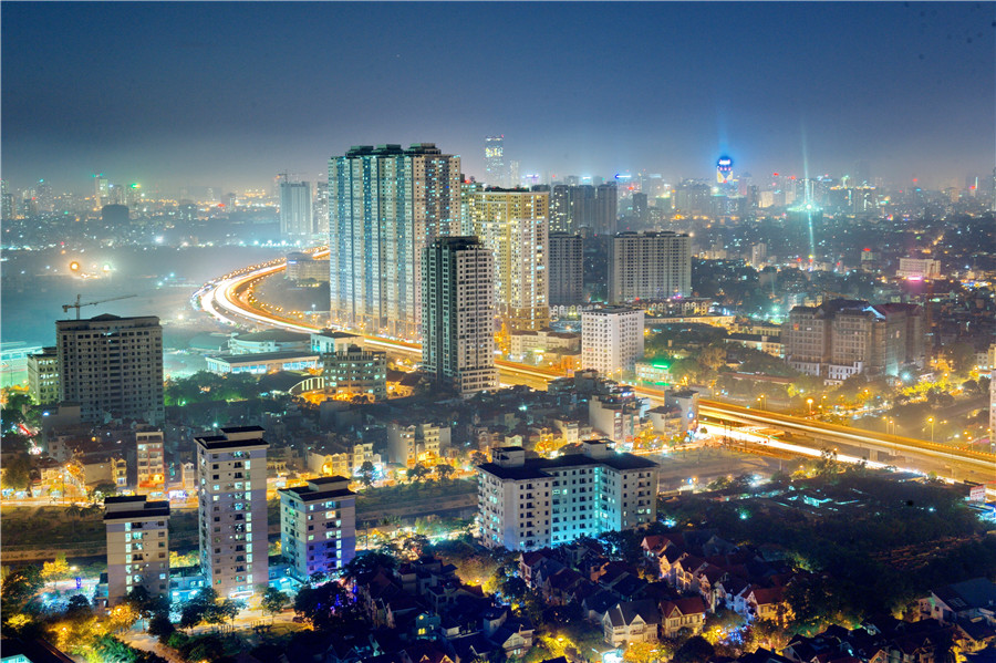 Một góc khu đô thị Linh Đàm - Nguyễn Văn Luận