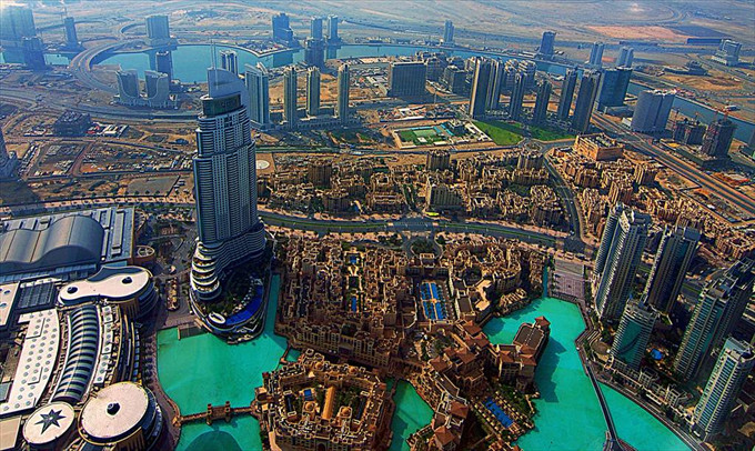 Một góc thành phố Dubai - Nguyễn Thanh Tùng