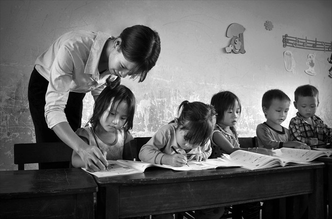 Lớp học vùng cao - Nguyễn Hữu Hùng