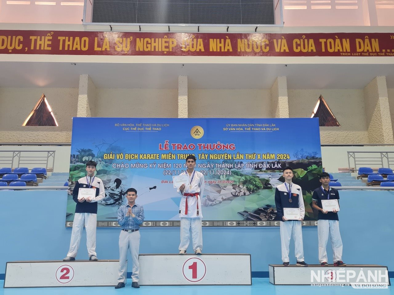 Quảng Bình giành 15 huy chương ở Giải vô địch Karate miền Trung - Tây Nguyên

