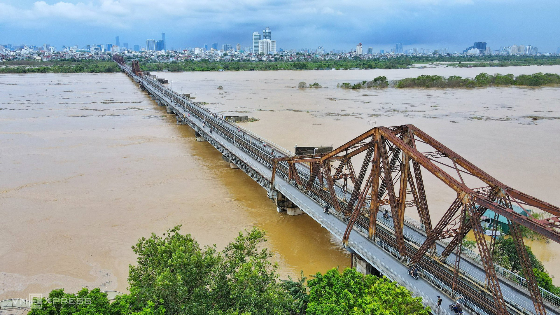 [Ảnh] Tổng hợp tình hình ngập lụt tại các tỉnh tại miền Bắc bị ảnh hưởng bởi Bão số 3 