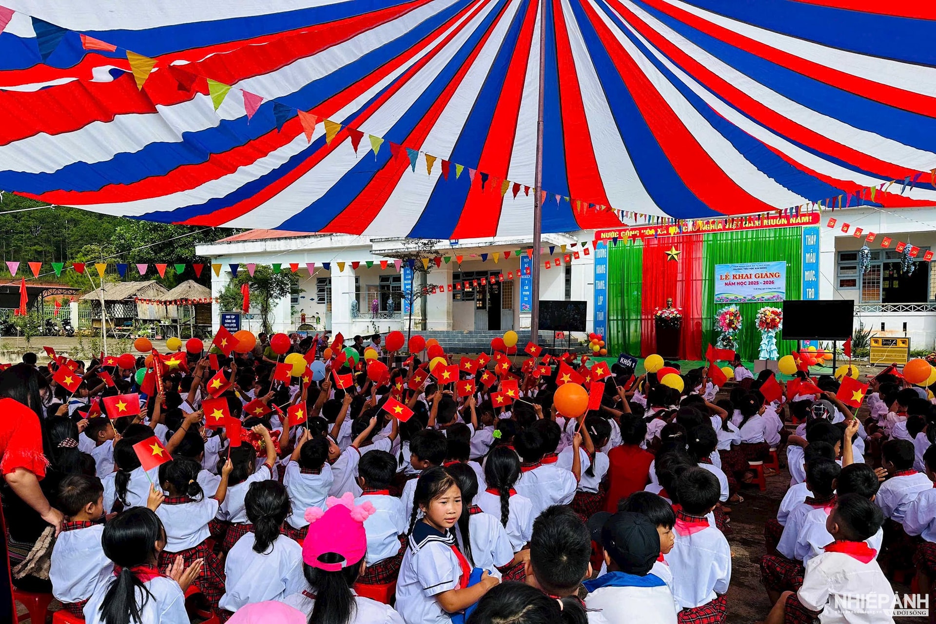 Lễ Khai giảng tại Trường Tiểu học Kim Đồng