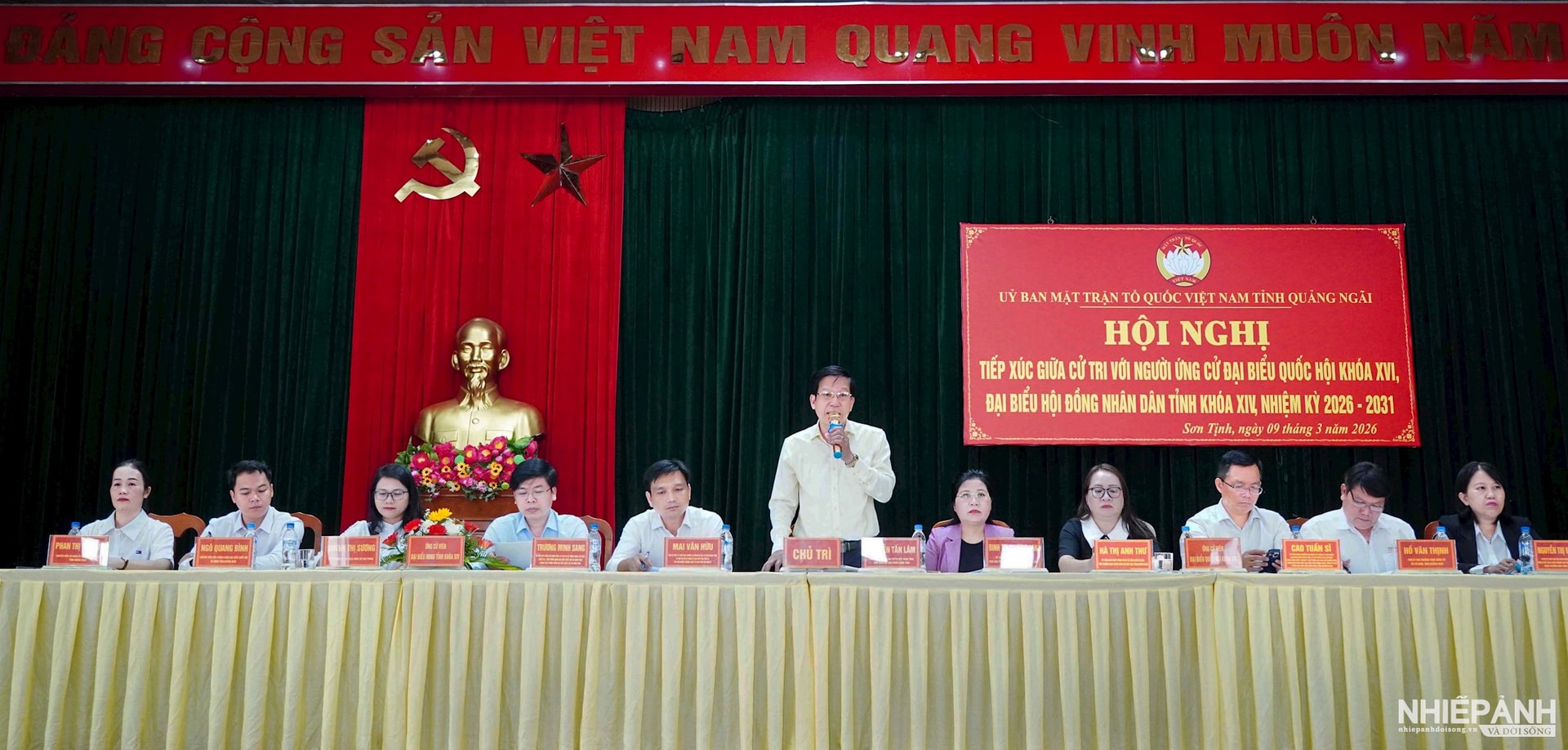 Quảng Ngãi: Các ứng cử Quốc hội, HĐND tỉnh viên cam kết xứng đáng là đại biểu đại diện của nhân dân trong tỉnh