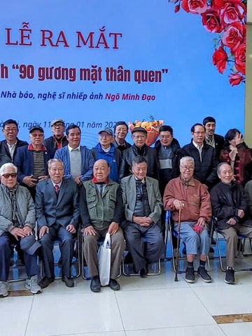 “90 gương mặt thân quen” - Nhà báo, NSNA Ngô Minh Đạo kỷ niệm sinh nhật lần thứ 90, ra mắt tập sách Chân dung NSNA Việt Nam 