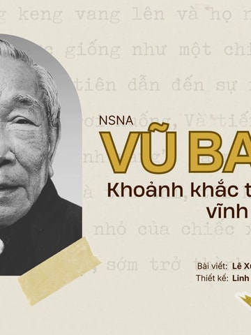 Nghệ sĩ Nhiếp ảnh Vũ Ba - Khoảnh khắc trở thành vĩnh cửu