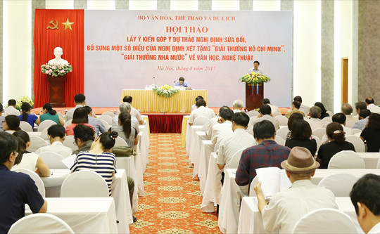 Hội NSNA Việt Nam góp ý dự thảo Nghị định sửa đổi, bổ sung một số điều của Nghị định xét tặng “Giải thưởng Hồ Chí Minh”, “Giải thưởng Nhà nước”