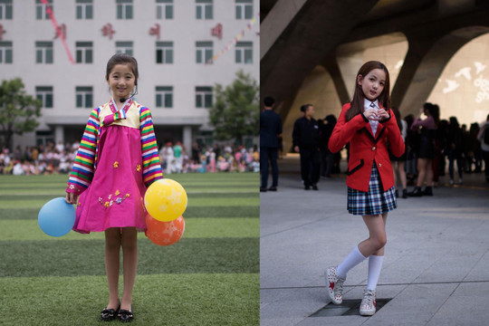 Bộ ảnh về cuộc sống ở Hàn Quốc và Triều Tiên