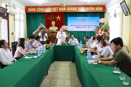 Đại hội Chi hội NSNA Việt Nam tỉnh Hà Tĩnh nhiệm kỳ 2019 - 2024