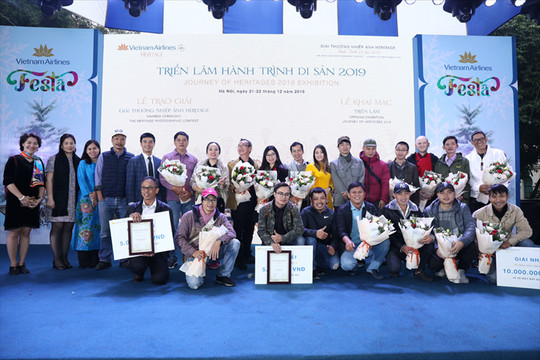 “Giải thưởng Nhiếp ảnh Heritage - Hành trình Di sản 2019” trao giải và khai mạc triển lãm tại Hà Nội