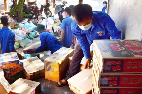Tuổi trẻ Quảng Trị “San sẻ yêu thương - Hướng về Thành phố mang tên Bác” với hơn 80 tấn nông sản
