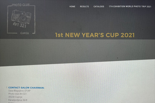 Thể lệ cuộc thi ảnh quốc tế lần thứ 1 "New year's Cup 2021"