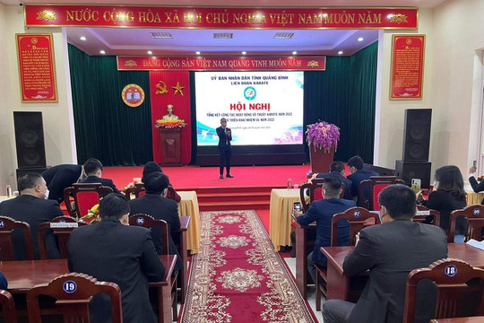 Liên đoàn Karate tỉnh Quảng Bình ngày càng phát triển rộng khắp