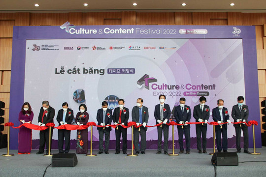 Khai mạc "Lễ hội Văn hoá và Nội dung Hàn Quốc tại Bình Dương năm 2022"