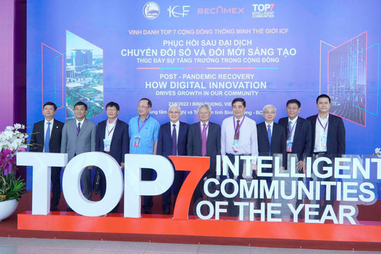 Khai mạc Lễ Vinh danh “TOP 7 Cộng đồng Thông minh Thế giới ICF”