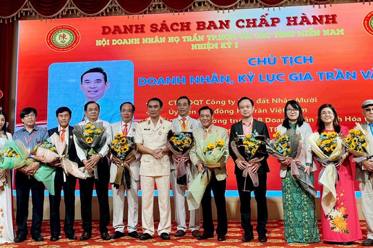 Chùm ảnh ra mắt Hội Doanh nhân họ Trần tại TP Hồ Chí Minh và các tỉnh miền Nam