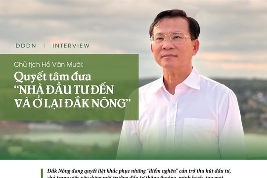 Thư chúc mừng của UBND tỉnh Đắk Nông nhân Ngày doanh nhân Việt Nam