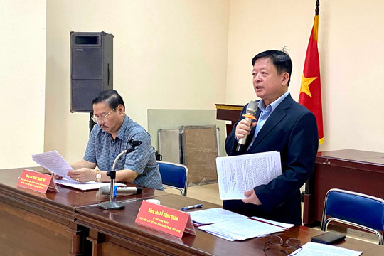 Hội nghị thực hiện quy trình giới thiệu nhân sự hai Phó Chủ tịch Liên hiệp các hội Văn học Nghệ thuật Việt Nam.