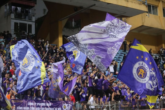 Chùm ảnh: Khốc liệt trận derby thủ đô giữa Hà Nội và Viettel