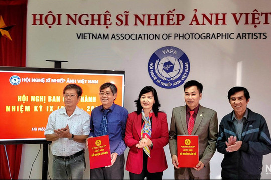 Hội Nghệ sĩ Nhiếp ảnh Việt Nam có tân Phó Chủ tịch và Trưởng Ban lý luận Phê bình
