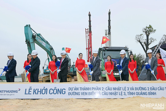 Quảng Bình khởi công dự án Cầu Nhật Lệ 3, tổng mức đầu tư 1.300 tỷ đồng