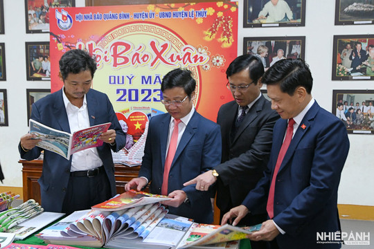 Hơn 300 báo, tạp chí tham gia Hội báo Xuân Quý Mão năm 2023 trên quê hương Đại tướng

