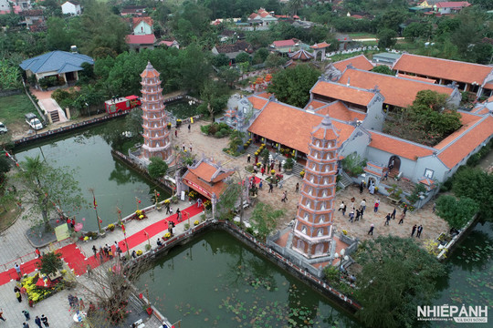 Lễ hội di tích lịch sử Quốc gia chùa Hoằng Phúc năm 2023 - ngôi chùa cổ nhất miền Trung