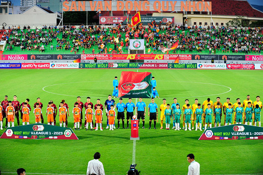 Vòng 2 V-League 2023 Bình Định lấy lại phong độ sau trận thua đậm ngày khai mac