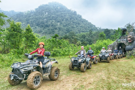 Khai trương cơ sở lưu trú Tú Làn Lodge và sản phẩm du lịch Moto địa hình ở Quảng Bình

