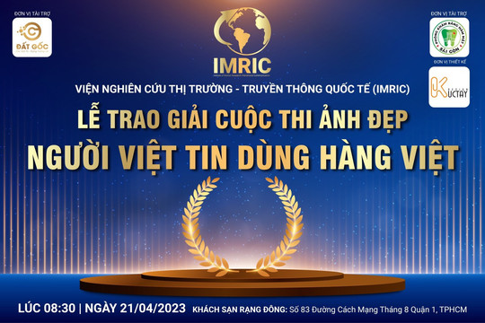 Chuẩn bị Lễ trao giải thưởng Cuộc thi ảnh “Người Việt tin dùng hàng Việt” lần I