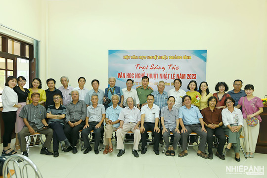 Hội Văn học Nghệ thuật Quảng Bình tổ chức trại sáng tác năm 2023
