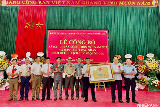 Xếp hạng Di tích lịch sử Quốc gia đối với Địa điểm khai sinh ngành Điện ảnh và Nhiếp ảnh cách mạng Việt Nam tại khu Đồi Cọ, xã Điềm Mặc, tỉnh Thái Nguyên
