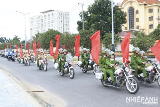 Triển khai tấn công và trấn áp tội phạm Tết Nguyên đán Giáp Thìn 2024 tại Quảng Bình