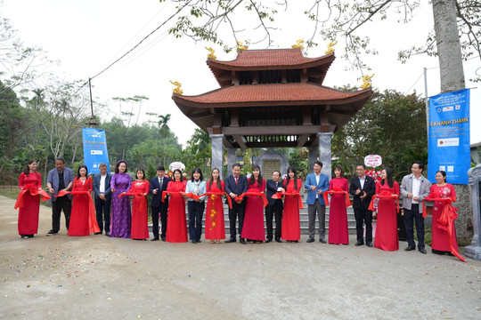 Khánh thành Nhà bia lưu niệm nơi đặt trụ sở đầu tiên của Hội Văn nghệ Việt Nam