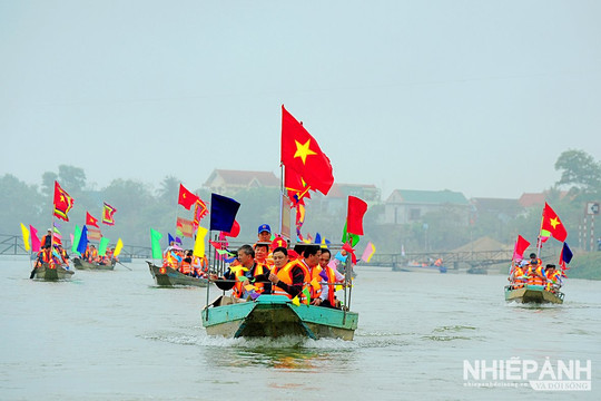Lễ hội thả cá đầu Xuân ở Quảng Bình