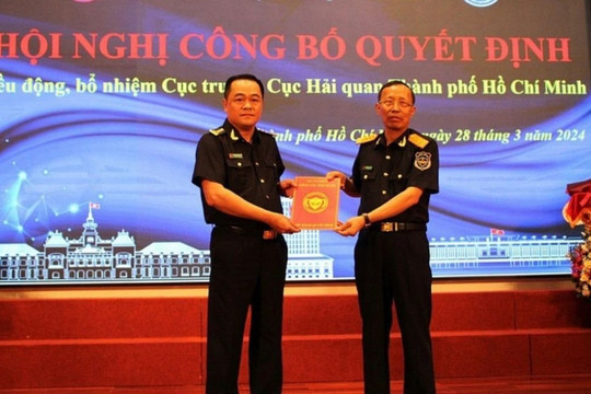 Ông Nguyễn Hoàng Tuấn được bổ nhiệm làm Cục trưởng Cục Hải quan TP. HCM