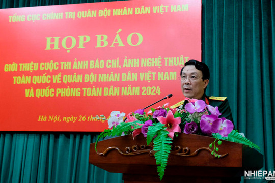 Phát động Cuộc thi ảnh nghệ thuật, ảnh báo chí toàn quốc về Quân đội Nhân dân Việt Nam và Quốc phòng toàn dân năm 2024