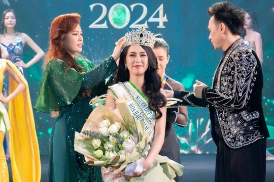 Nữ sinh ngoại thương đăng quang Hoa hậu đại sứ du lịch Việt Nam 2024 