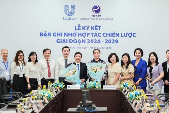 Unilever Việt Nam và Viện Pasteur TP. HCM hợp tác cải thiện sức khỏe người Việt