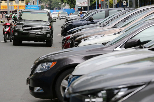 Đề xuất thu phí ô tô vào khu vực trung tâm TP. HCM