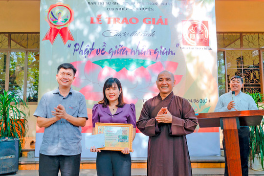 Đồng Nai: Trao giải Cuộc thi ảnh điện thoại với chủ đề "Phật về giữa nhân gian"