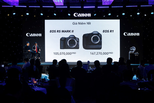 Canon ra mắt EOS R1 và EOS R5 Mark II: hai mẫu máy ảnh full-frame không gương lật với thông số khủng