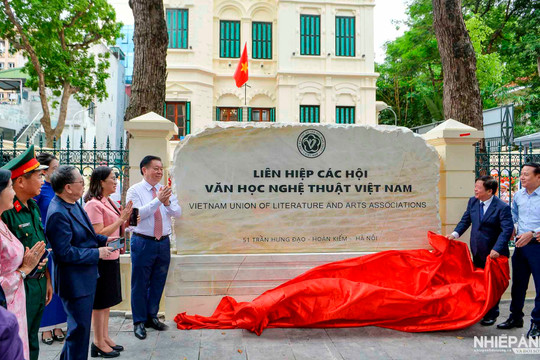 Khánh thành Trụ sở Liên hiệp các Hội Văn học Nghệ thuật Việt Nam - mái nhà chung của giới văn nghệ sĩ