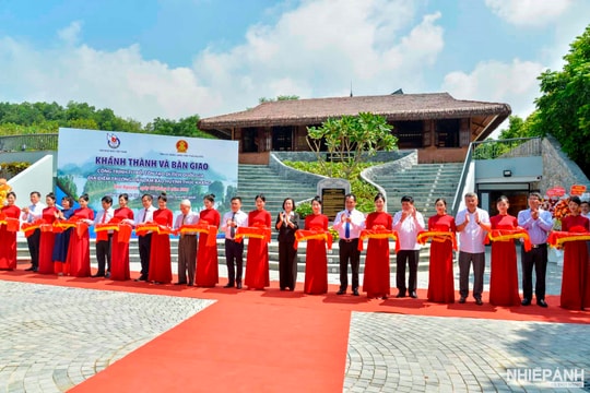 Khánh thành Di tích Trường dạy làm báo Huỳnh Thúc Kháng - Mốc son của báo chí cách mạng