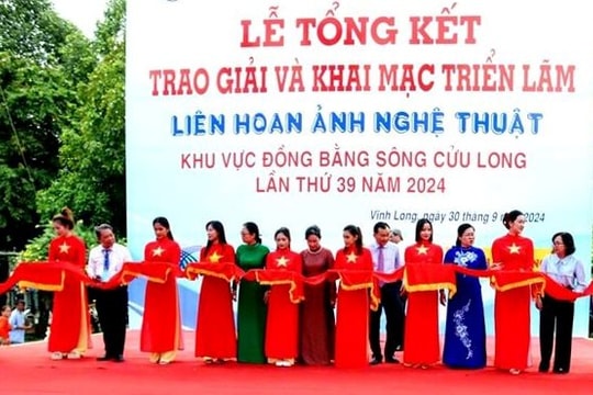 Trao giải Liên hoan Ảnh nghệ thuật Đồng bằng sông Cửu Long lần thứ 39 năm 2024