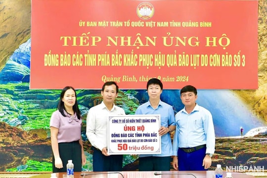 Công ty TNHH MTV Xổ số kiến thiết Quảng Bình: Điểm sáng trong công tác an sinh xã hội